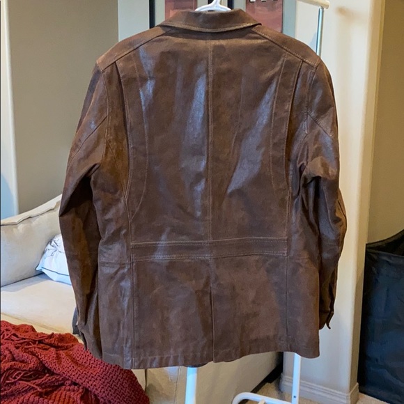 Mens Danier Leather Jacket - Picture 3 of 4